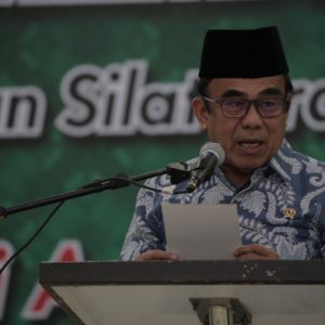 Menag Kunjungi UIN SU. Kemajuan Bangsa Diraih dengan Kerukunan Umat