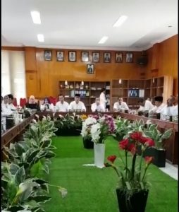 Kepala Biro AUPK UIN SU Adakan Rapat Bersama Pejabat Struktual UIN SU Medan.