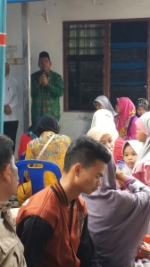 Rektor UIN SU Menyampaian Kata-Kata Takziah