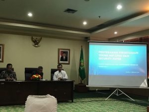 Rektor UIN SU Menerima Persetujuan Teknis Nip CPNS Dan Security Paper Kementerian Agama RI