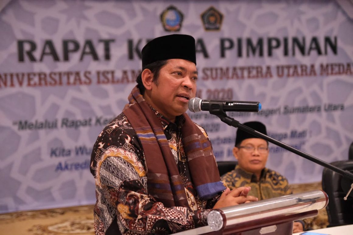 UIN SU Gelar Rapat Kerja Pimpinan 2020