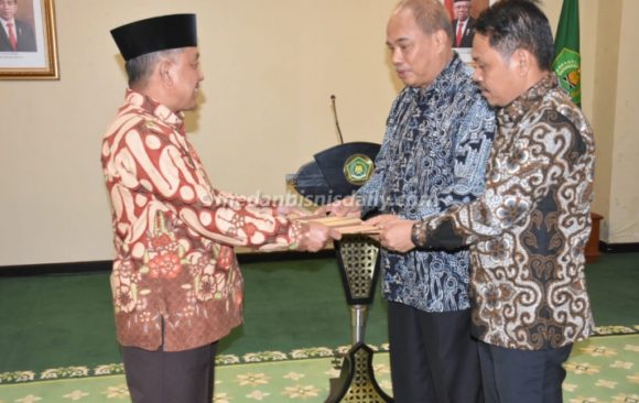 Pemko Tebing Tinggi Hibahkan Aset BMD ke UIN SU