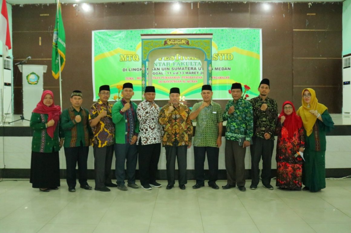 UIN SU Gelar MTQ dan Festival Nasyid, Seni dan  Ilmu Mejaga Orisinalitas Al Qur’an