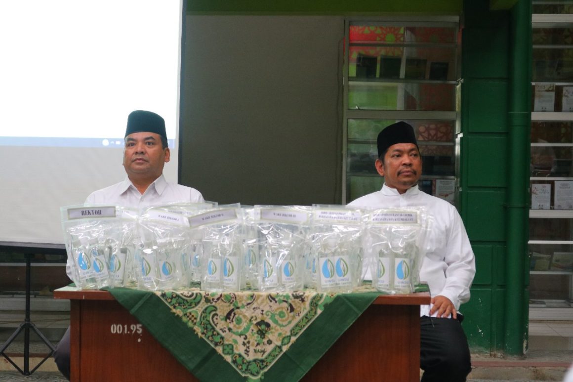 UIN SU Medan Luncurkan Hand Sanitizer