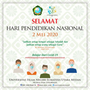 Selamat Hari Pendidikan Nasional 2 Mei 2020