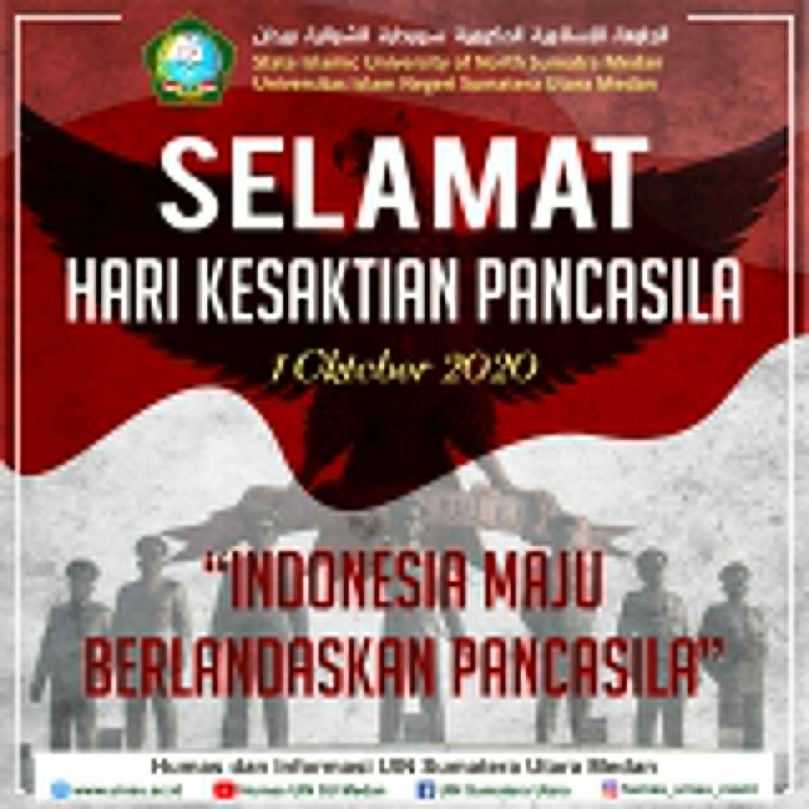 Selamat Hari Kesaktian Pancasila 1 Oktober 2020