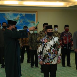 Prof Syahrin Harahap Jabat Rektor UIN SU Periode 2020-2024