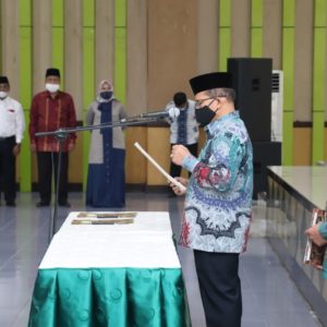 Rektor Lantik 50 Pejabat Fungsional UIN Sumut Penerima Jabatan Harus Kuat dan Amanah