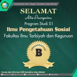 Prodi IPS FITK UIN Sumut Raih Akreditasi B