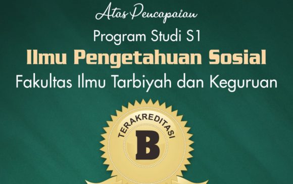 Prodi IPS FITK UIN Sumut Raih Akreditasi B