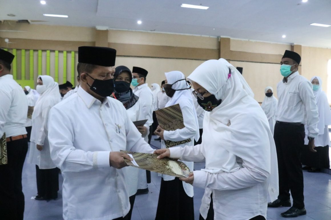 47 CPNS UIN Sumut Terima SK Menag Bersungguh-sungguh Dalam Bekerja, Sama Sebagai Mujahid yang Berjuang di Jalan Allah