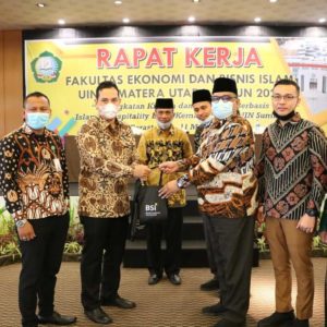 Fakultas Ekonomi dan Bisnis Islam UIN Sumatera Utara Melaksanakan Kegiatan Rapat Kerja Tahun 2021