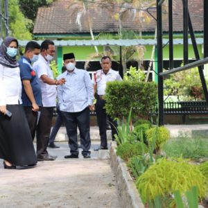 Rektor Melakukan Peninjauan di Lingkungan Kampus II UIN Sumut