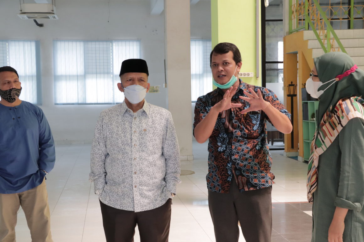 Rektor Tinjau Persiapan Museum Alquran dan Peradaban UIN Sumut