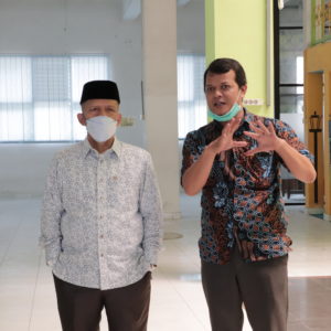 Rektor Tinjau Persiapan Museum Alquran dan Peradaban UIN Sumut