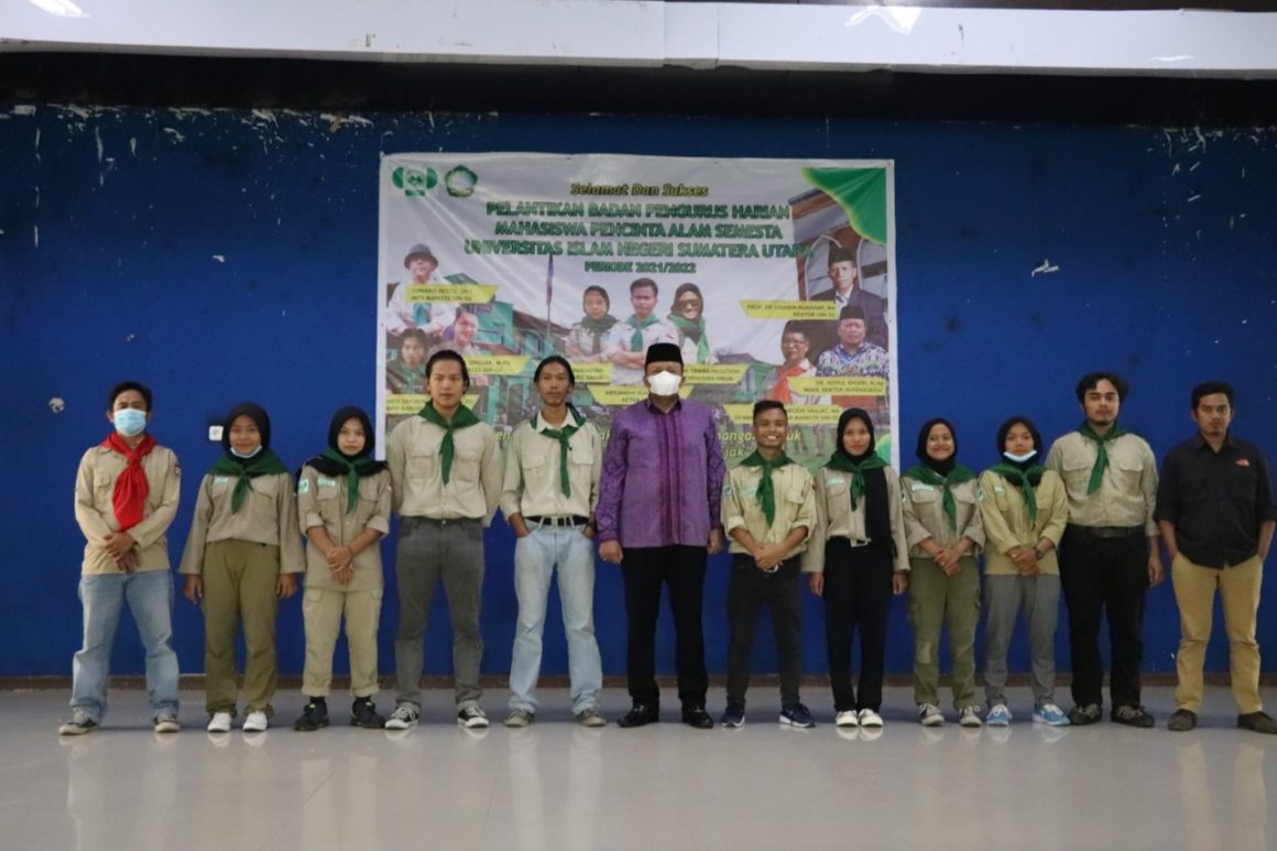 BPH Mapasta UIN Sumut Periode 2021-2022 Dilantik