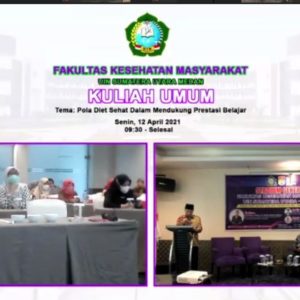 Pola Diet Sehat Dukung Prestasi Belajar Mahasiswa FKM UIN Sumut Gelar Kuliah Umum