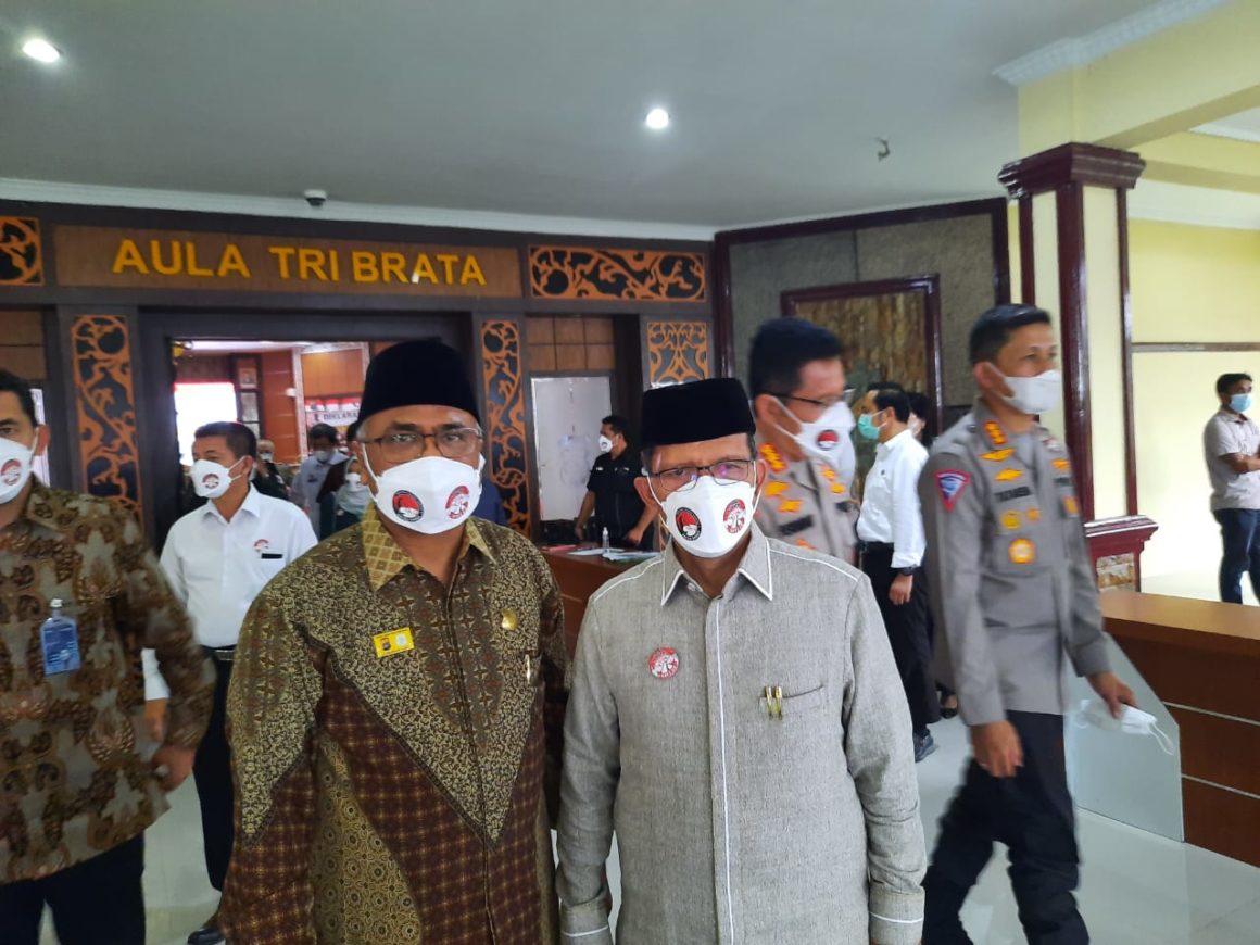 Rektor dan Dekan FDK UIN SU hadiri acara Deklarasi Tolak Narkoba