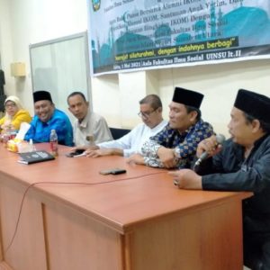 Civitas Akademika Fakultas Ilmu Sosial UINSU Gelar Silaturrahmi Sekaligus Buka Puasa Bersama Ramadhan 1442 Hijriah