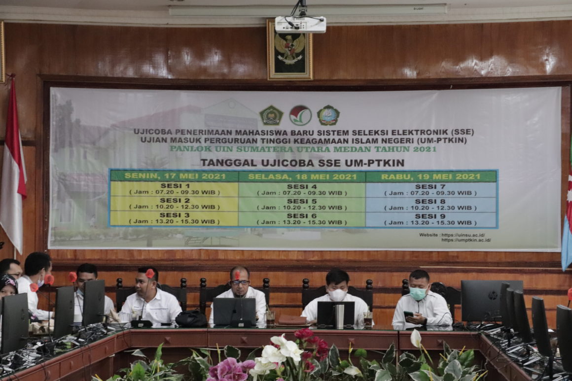 UJI COBA SSE UM-PTKIN 2021 BERJALAN LANCAR