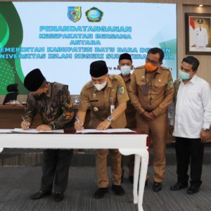 UIN Sumut dan Pemkab Batu Bara Tandatangani Nota Kesepahaman. Perkembangan Kampus Harus Ditransfer untuk Kemajuan Pembangunan Daerah