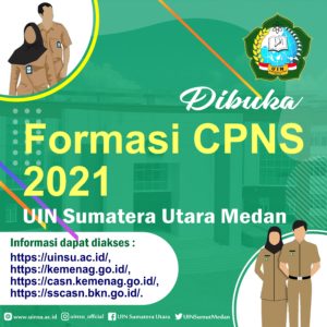 UIN Sumut Buka Pendaftaran CPNS 2021