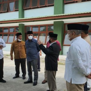 Rektor Tinjau Kampus UIN Sumut Jalan Sutomo