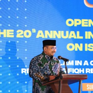 Menteri Agama RI Beri Sambutan Pada Acara Pembukaan Annual International Conference On Islamic Studies (AICIS) Ke-20 2021