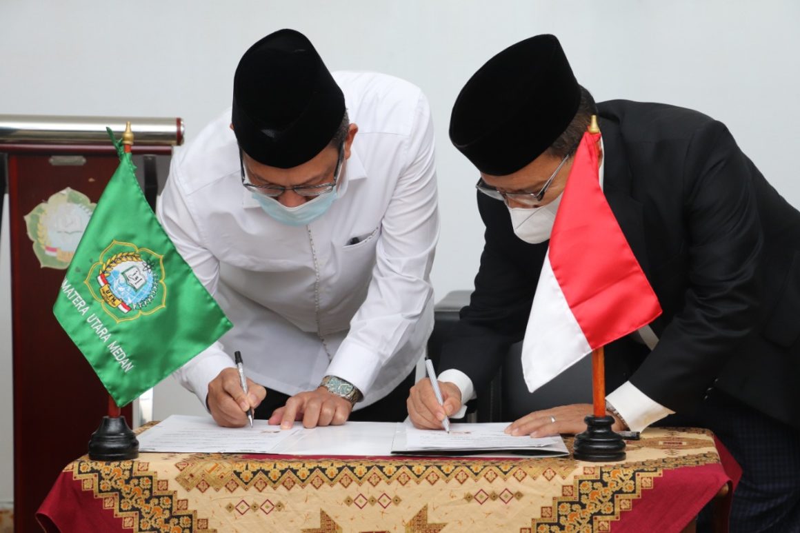 UIN Sumut-STAIN Madina Teken MoU Jadikan Sumut Pancang Kemajuan Ilmu Pengetahuan Dunia