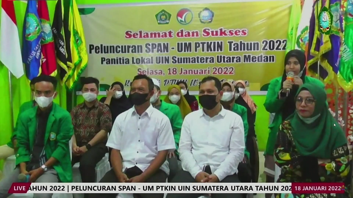 Kemenag Luncurkan SPAN-UM PTKIN 2022 UIN Sumut Jadi PTKIN Mahasiswa Luar Negeri