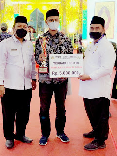Mahasiswa UIN SU Juara Terbaik I MTQ Kota Medan